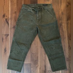 Rag & Bone Cropped Painter Pants